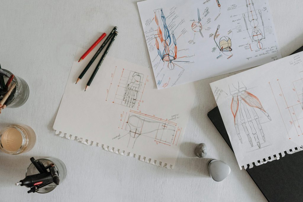 Illustration de la section blog avec ressources, guides pratiques et articles d'expertise en ergonomie et bien-être au travail