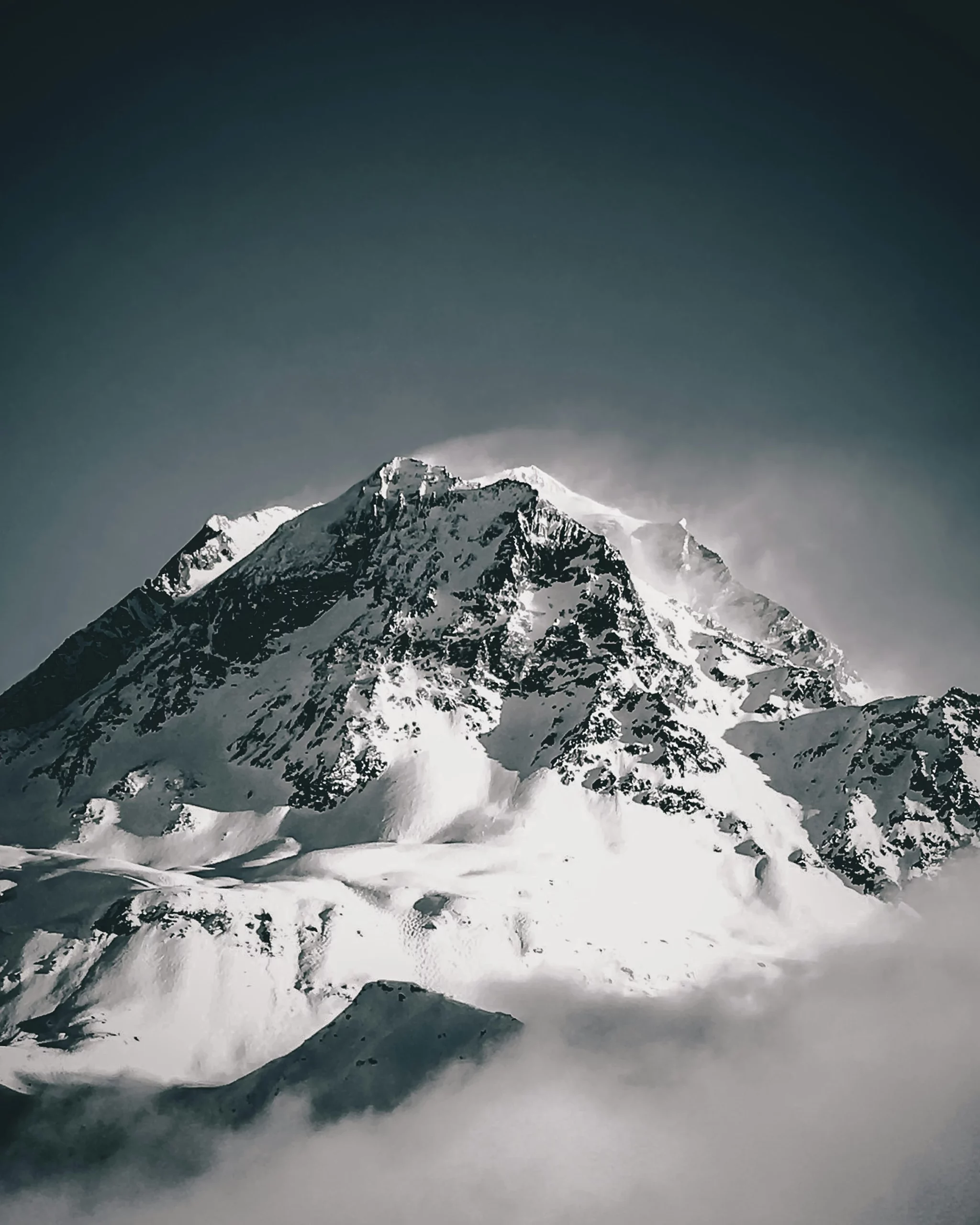 Louis Le Gouzouguec en montagne